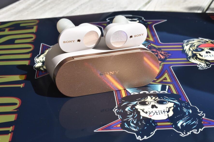 Sony WF-1000MX3 true wireless in-ears met case