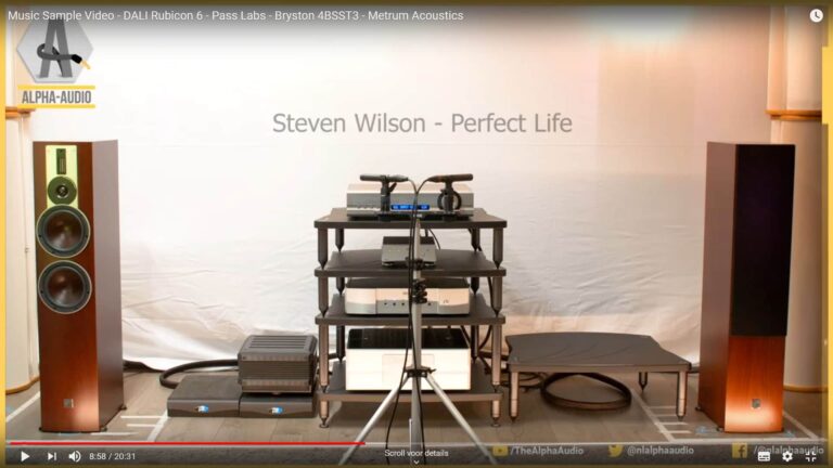 Pure Music – DALI Rubicon 6 – Pass Labs – Bryston – Metrum Acoustics