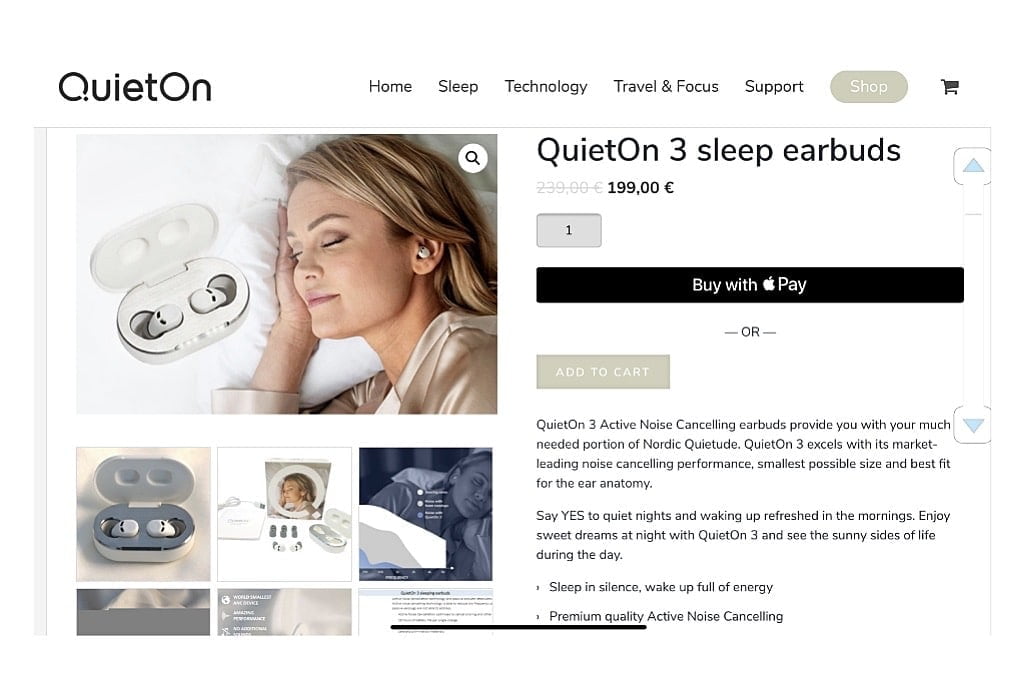 QuietOn QuietOn