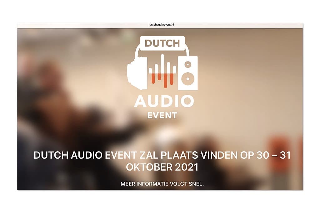 Dutch Audio Event Dutch Audio Event