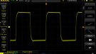 Clock pulse with 75 ohm