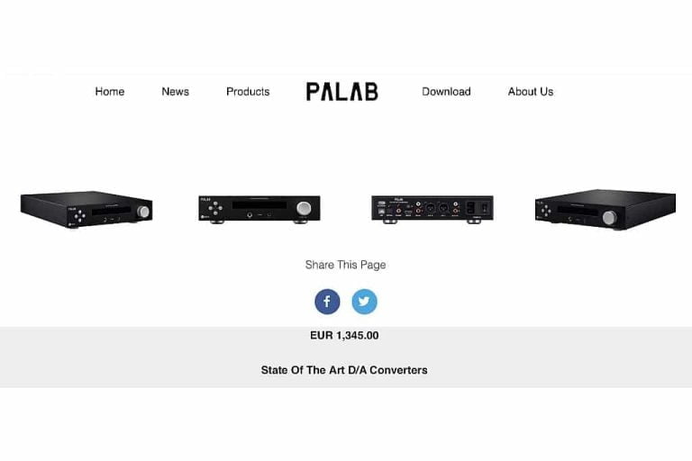 PALAB Audio presents DAC-M1