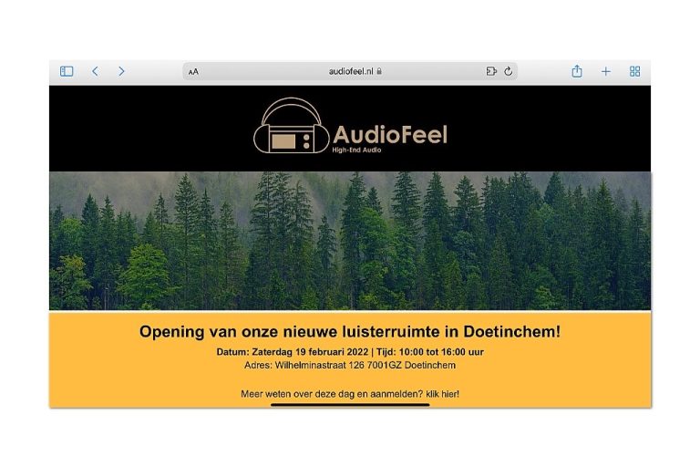 AudioFeel opens in Doetinchem