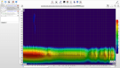 Real blue NC - spectogram - no noise canceling