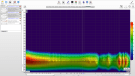 Real blue NC - spectogram - noise canceling ON