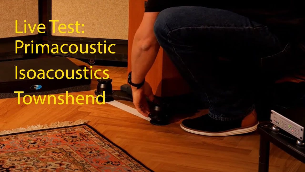How well does speaker decoupling work? Townshend, Isoacoustics ...
