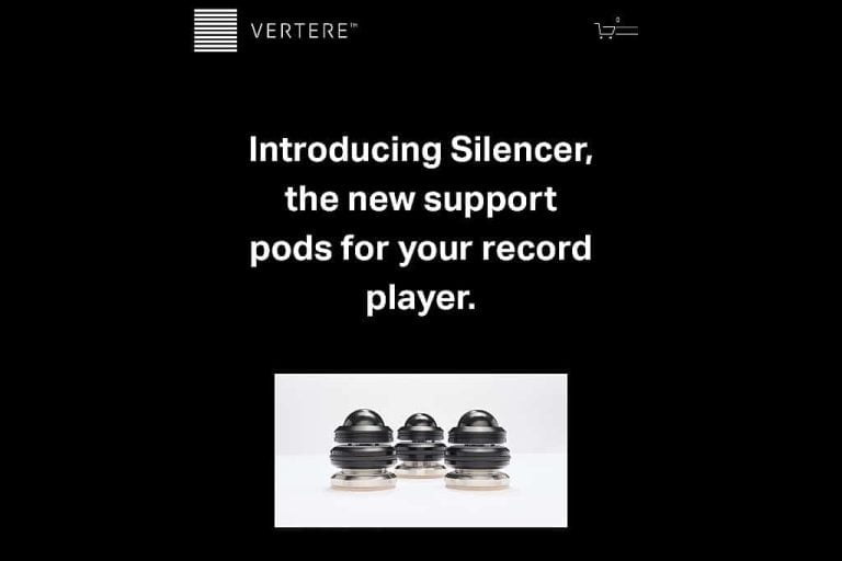 Vertere Acoustics new Silencer feet
