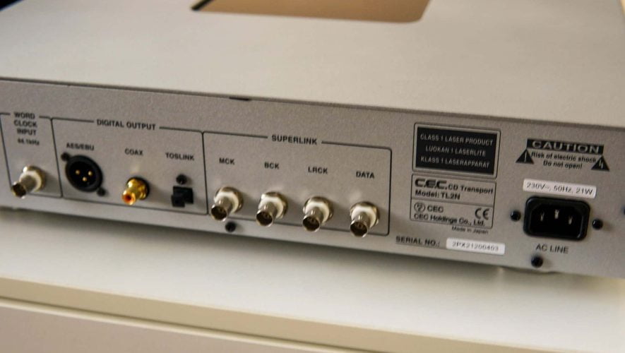 Review CEC TL2N transport and CEC DA SL Superlink dac - Alpha Audio