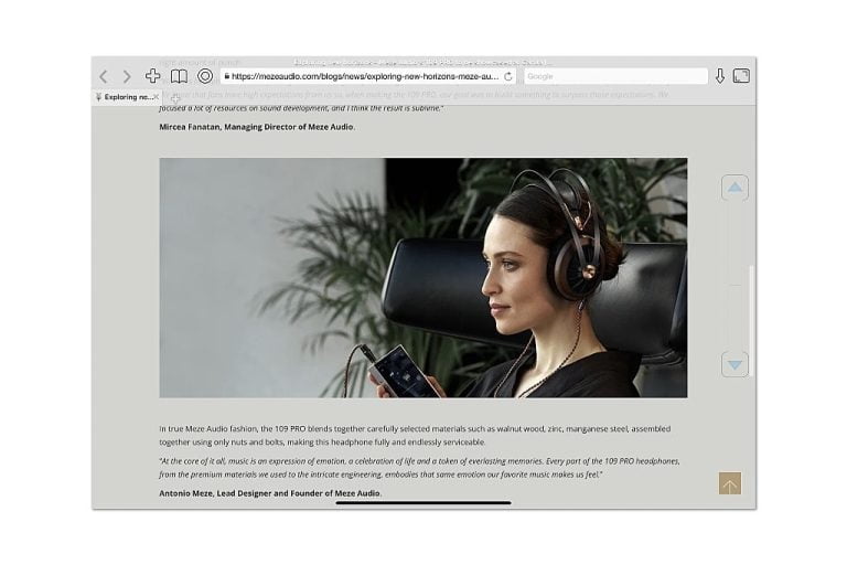 Meze Audio 109 Pro hoofdtelefoon Meze Audio 109 Pro hoofdtelefoon