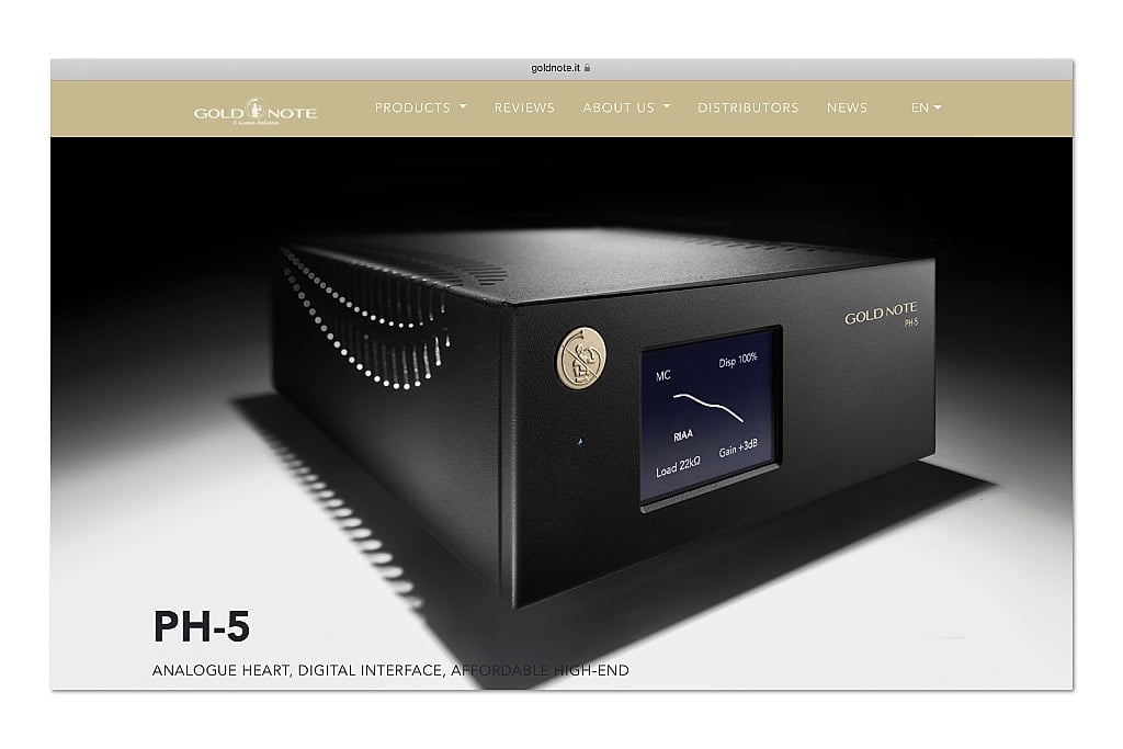 Gold Note PH-5 phono preamplifier