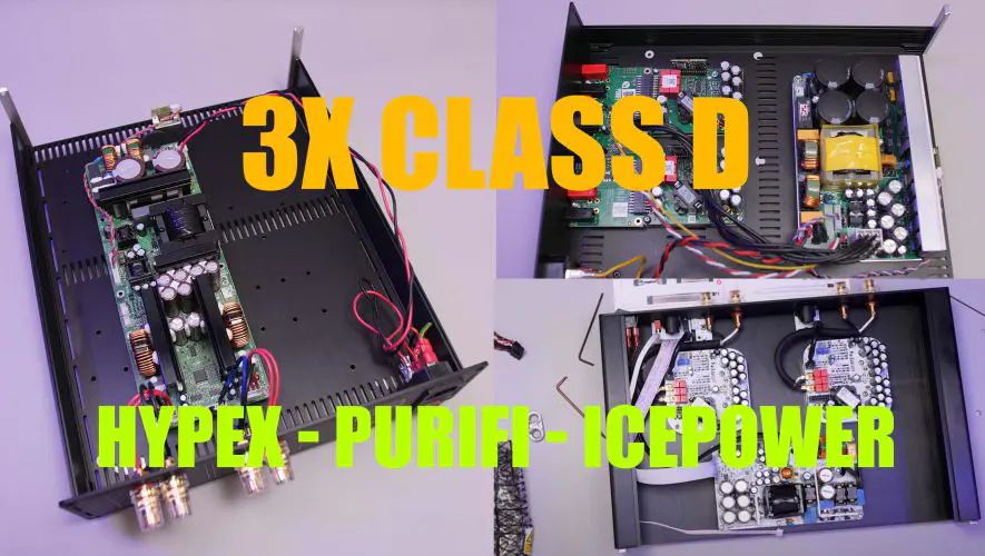 Triple Test - Hypex Nilai - Purifi Eigentakt Eval1 - ICEpower