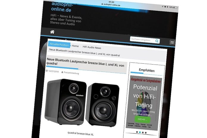 0ADE1936-3656-472C-9938-3EE66CE127C1 De Quadral breeze blue XL Bluetooth-speaker