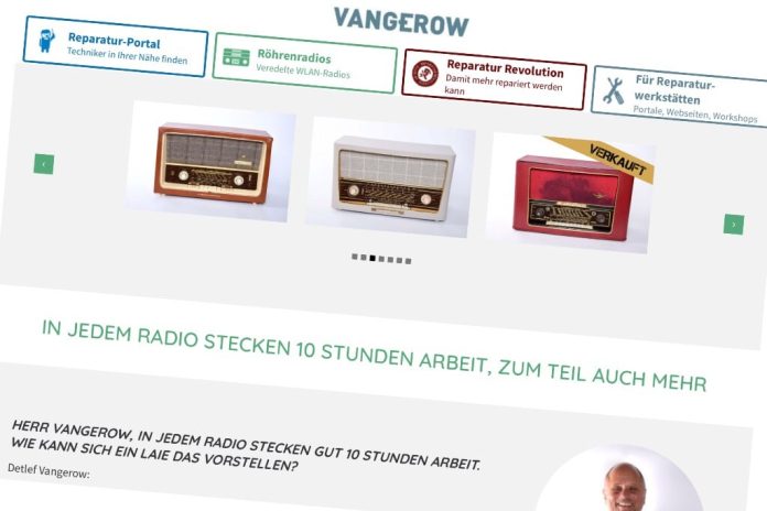 2C975740-5DAB-4CA6-B560-E57F446C3293 Het Duitse Vangerow restaureert uw buizenradio en maakt hem ook weer helemaal bij de tijd