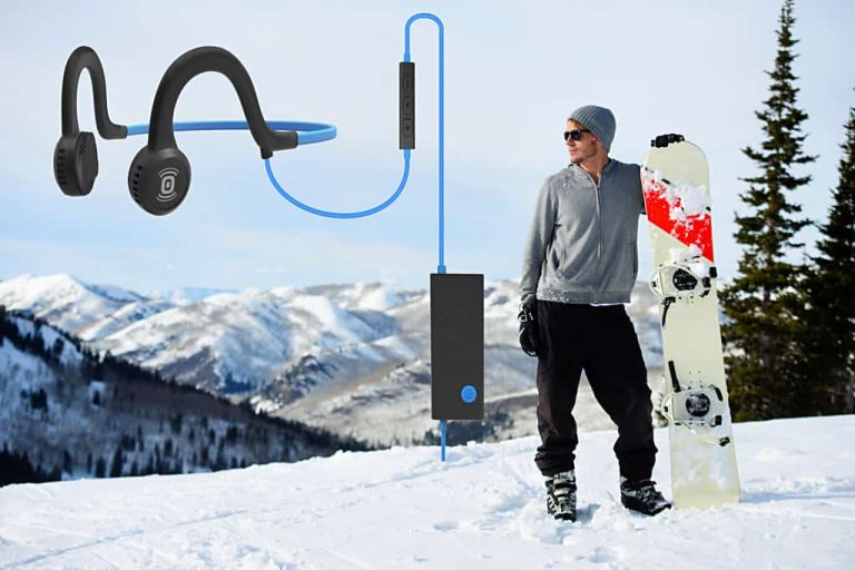 Aftershokz speakerloze koptelefoons voor de (winter)sporter Aftershokz speakerloze koptelefoons voor de (winter)sporter