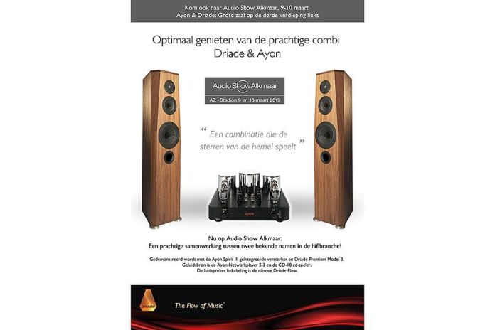 Alkmaar Driade en Ayon op Audio Show Alkmaar
