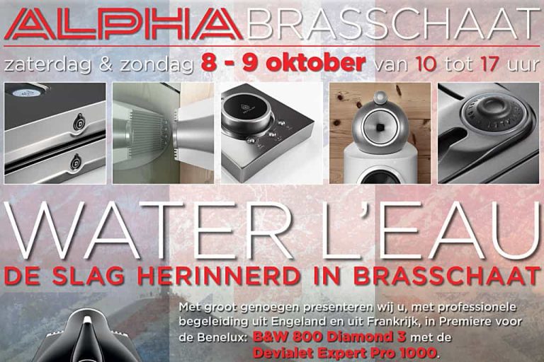 Alpha Brasschaat viert Water L’Eau met mooie première Alpha Brasschaat viert Water L’Eau met mooie première