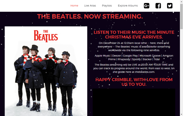 The Beatles voor het eerst als stream beschikbaar The Beatles voor het eerst als stream beschikbaar