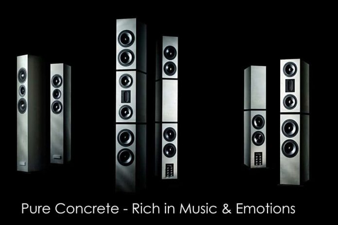 Betonart- BETONart-audio maakt speakers van beton