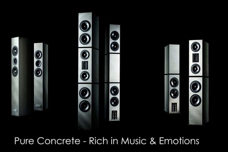 BETONart-audio, stevige speakers van beton BETONart-audio, stevige speakers van beton