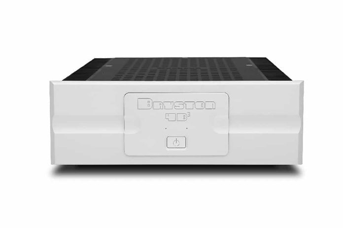 Bryston4B Een van de nieuwe Bryston Cubed Series versterkers, de 4B