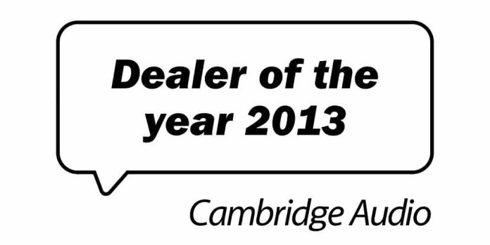 CA Dealer of the year 2013