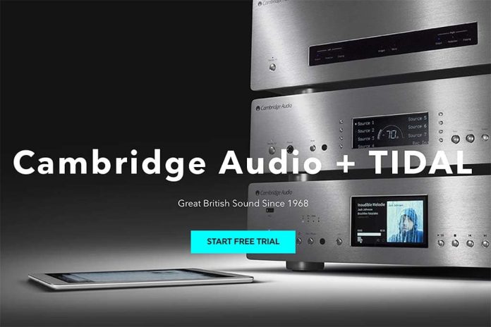 Cambridge Bezitters van de Cambridge Connect en Stream Magic netwerkspelers kunnen nu ook Tidal-streams afspelen