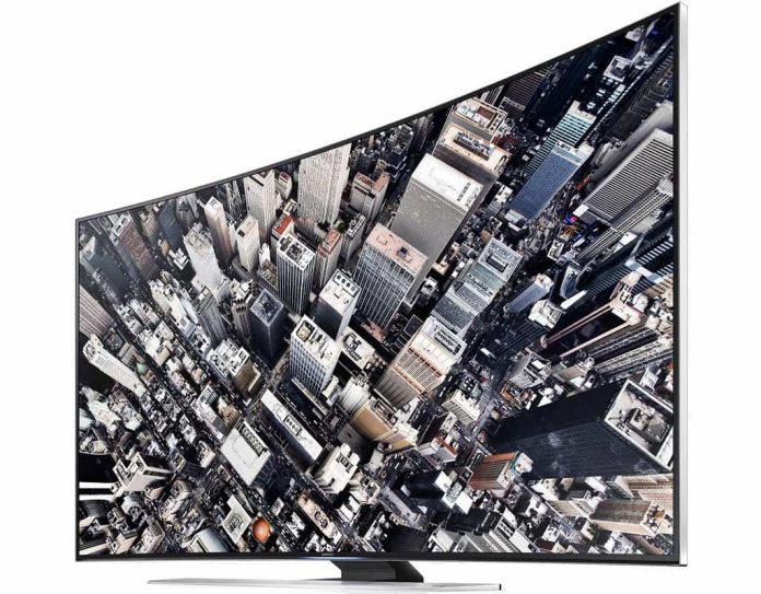 Curved televisie Curved televisie