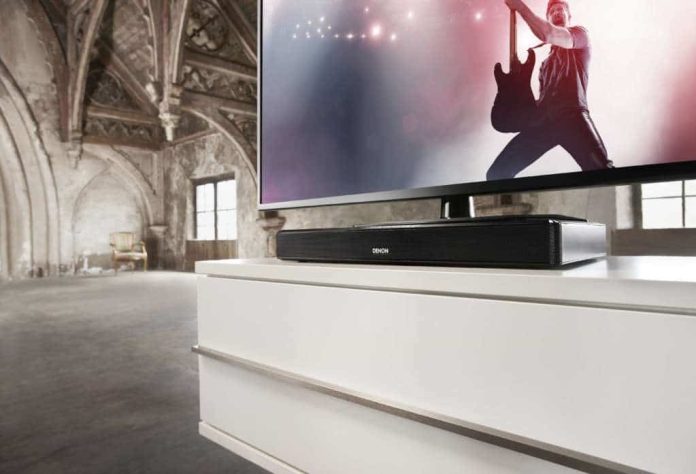 Denon_DHT-T100-pr-at-room Denon DHT-T100 TV Speaker Base