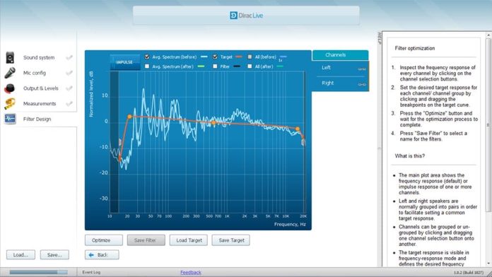 Dirac Live meting Dirac Live Room Correction Suite