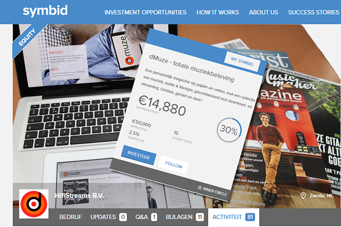 dmuze dMuze wil via crowdfunding een droom realiseren