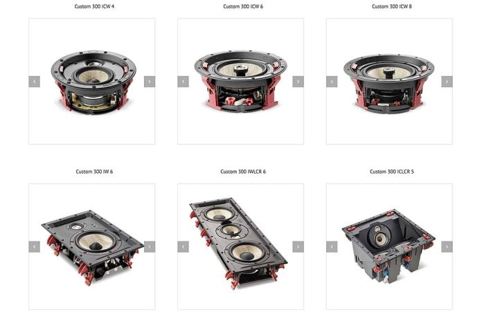 Focal De nieuwe serie Focal Custom 300-serie inbouwspeakers