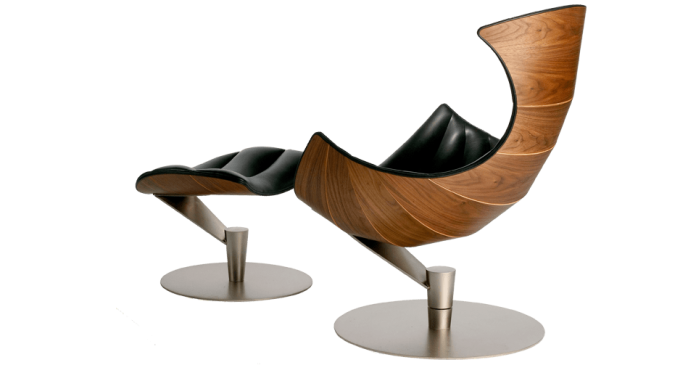 GamuT-Lobster-Chair Een toch wel héél bijzonder mooi ogende luisterstoel