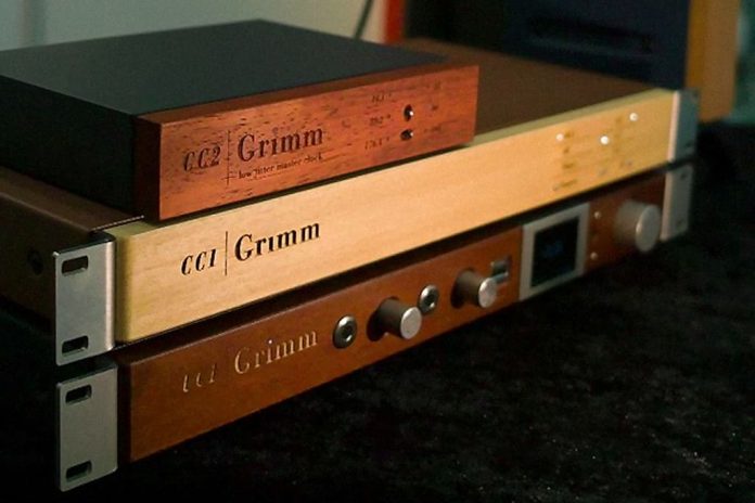 Grimmaudio Het illustere drietal van Grimm Audio op een rijtje