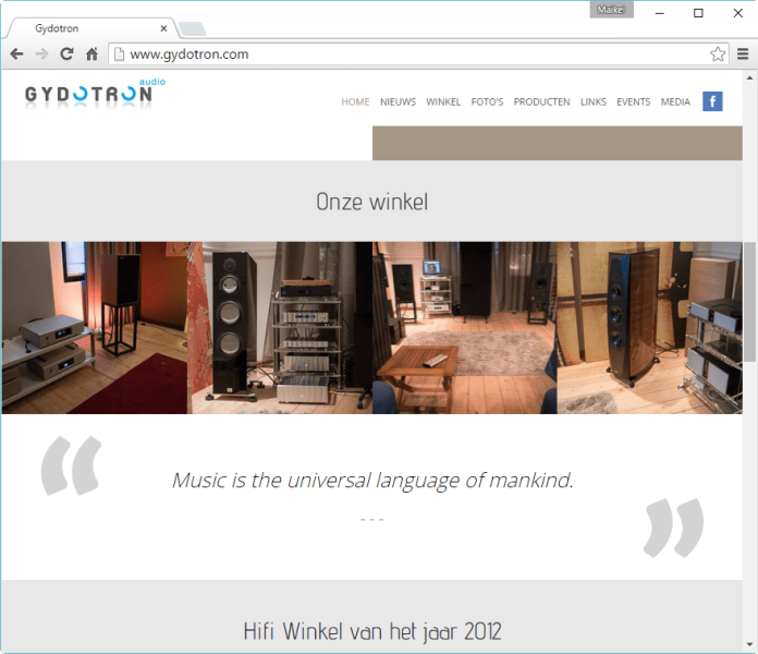 Gydotron Audio Website Gydotron Audio Website