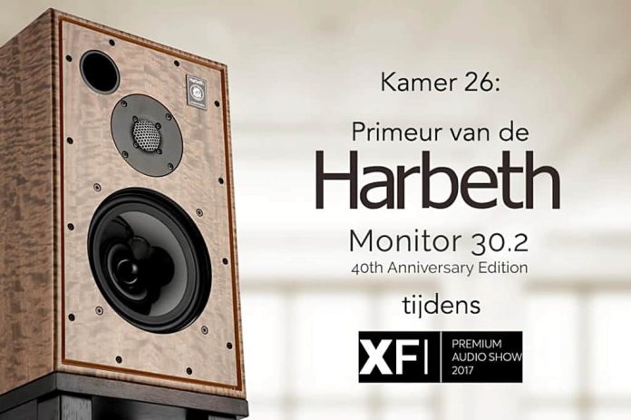Harbeth Primeur Harbeth M30.2 40th Anniversary tijdens X-Fi 2017