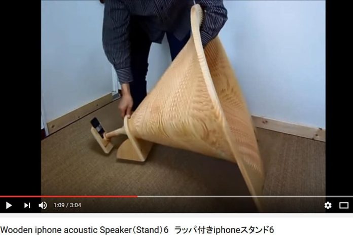 Hoornspeaker Met een beetje handigheid maakt u iets heel moois van uw hoornspeaker
