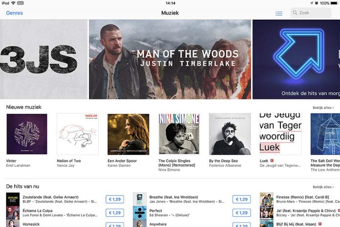 Itunes De iTunes muziekwinkel van Apple
