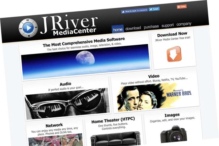 Jriver De mediaspeler van JRiver bestaat 20 jaar