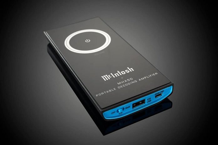 McIntosh De McIntosh MHA50 portable DAC-versterker