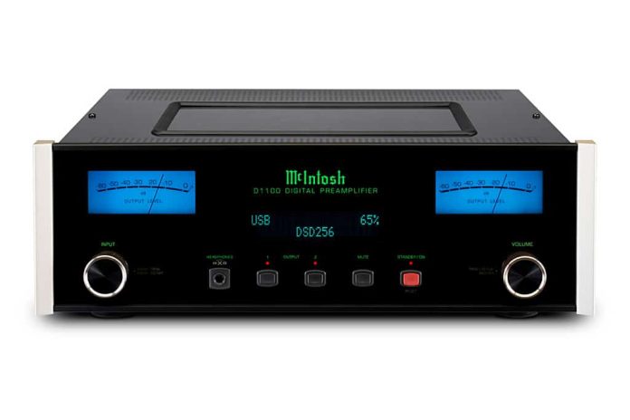 Mcintosh De nieuwe McIntosh D1100 digitale voorversterker