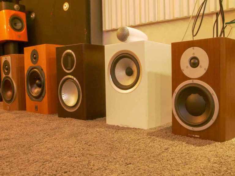Multitest Monitor speakers – line up en uitleg metingen