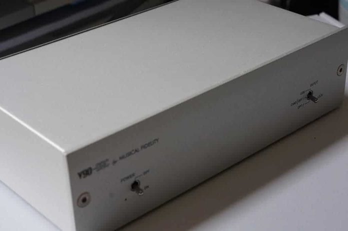 Musical Fidelity V90 voorkant Musical Fidelity V90