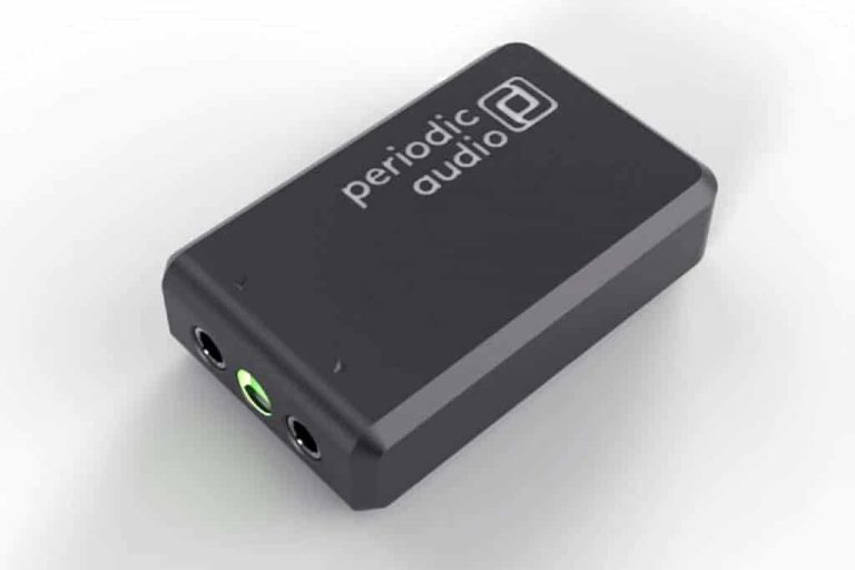 Pocketversterker voor onderweg van Periodic Audio Pocketversterker voor onderweg van Periodic Audio