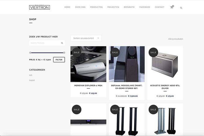 Outlet Viertron begint eigen webshop met restpartijen en meer