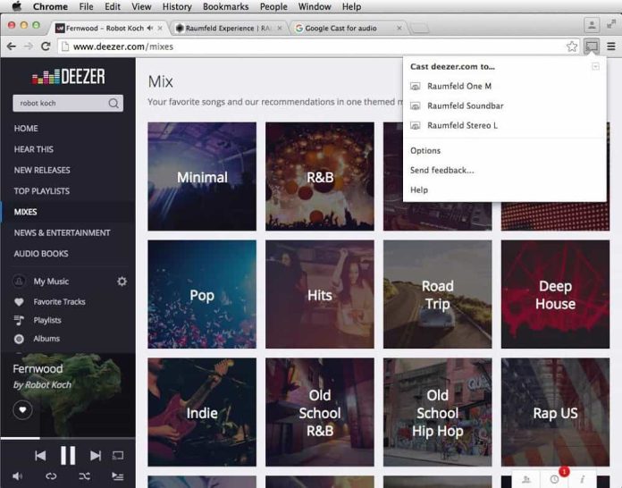 Raumfeld-Google-Cast Raumfeld-Google-Cast