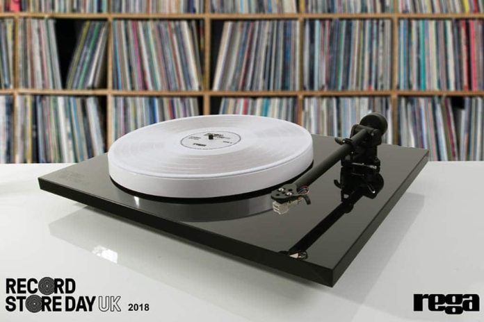 Rega De gelimiteerde Rega 'Record Store Day 2018' platenspeler