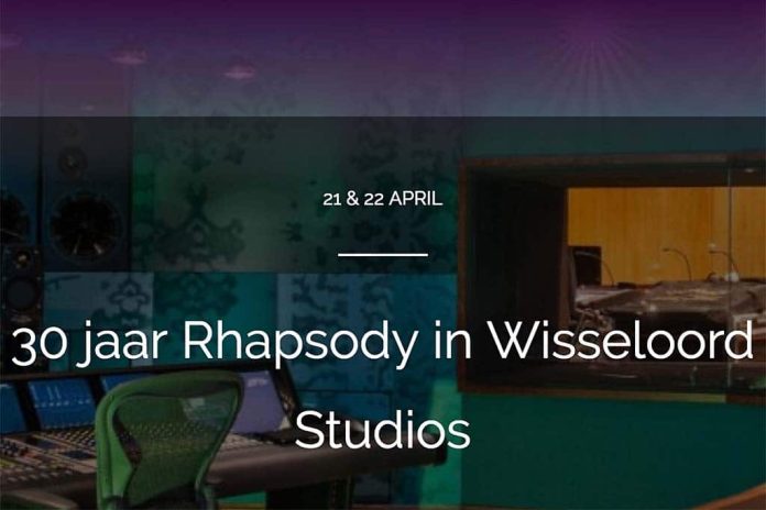 Rhapsody Rhapsody pakt komend weekend groots uit met een jubileumfestijn in de Wisseloord Studios