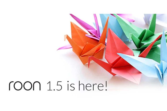 colorful paper origami birds on a white background Er is een nieuwe versie - 1.5- van Roon