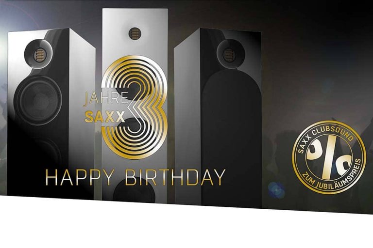 Saxx viert 3-jarig bestaan met clubSOUND-aanbieding Saxx viert 3-jarig bestaan met clubSOUND-aanbieding