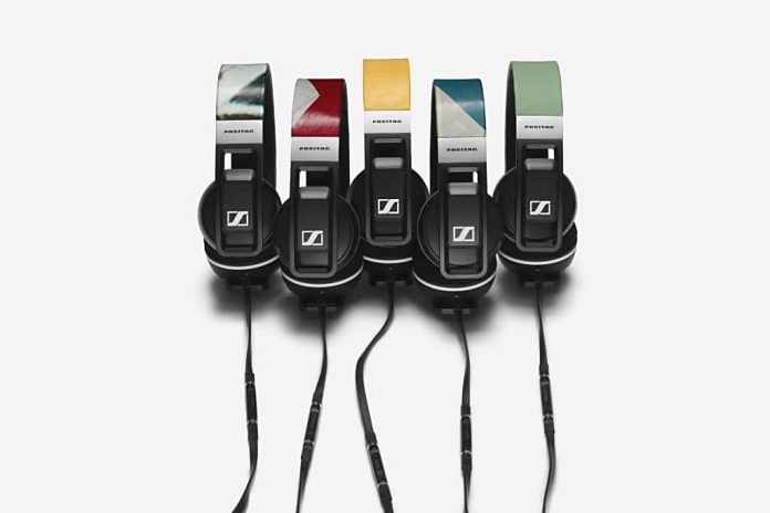 Sennheiser De nieuwe F703 SENNHEISER x FREITAG URBANITE on-ear hoofdtelefoons